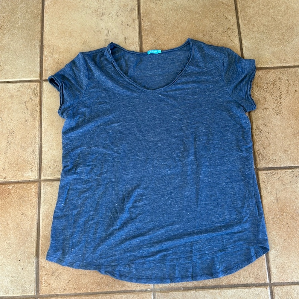 J McLaughlin Blue tee shirt worn once